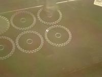 CO2-cutting encoder-disc