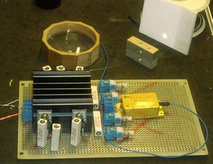 5Watt-Diodelaser with 4xLM317-driver
