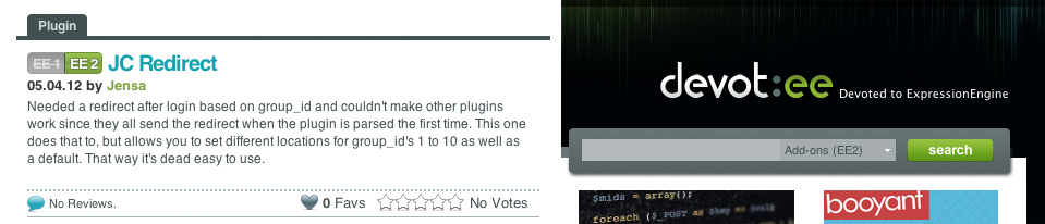 Article image for ExpressionEngine: redirecting based on group_id