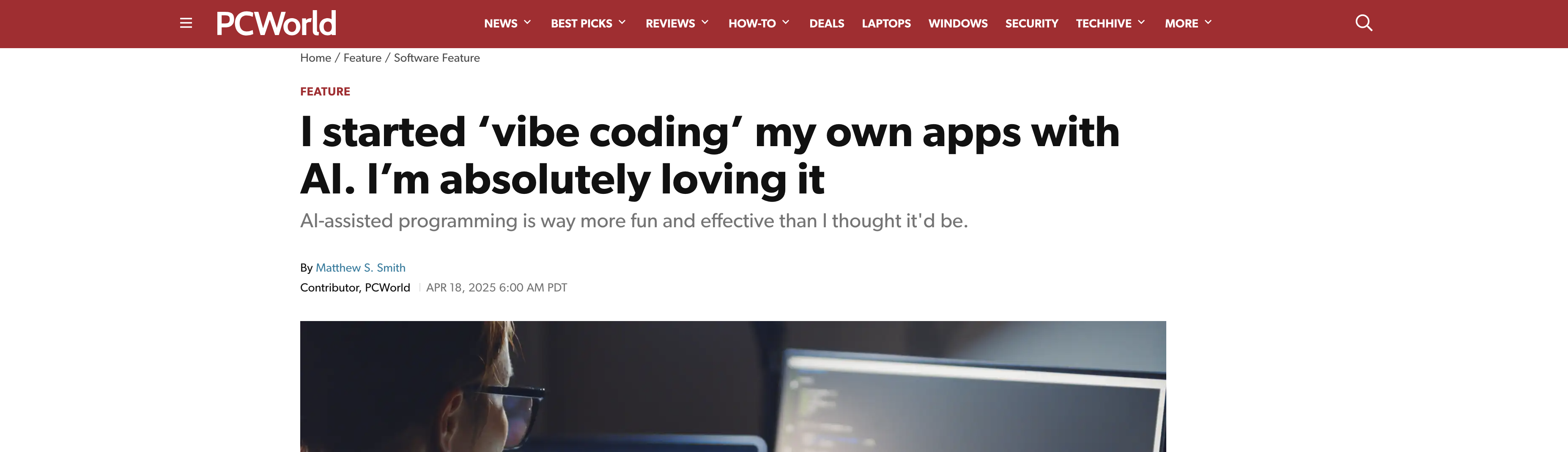 Article image for Thoughts on Vibe Coding with AI
