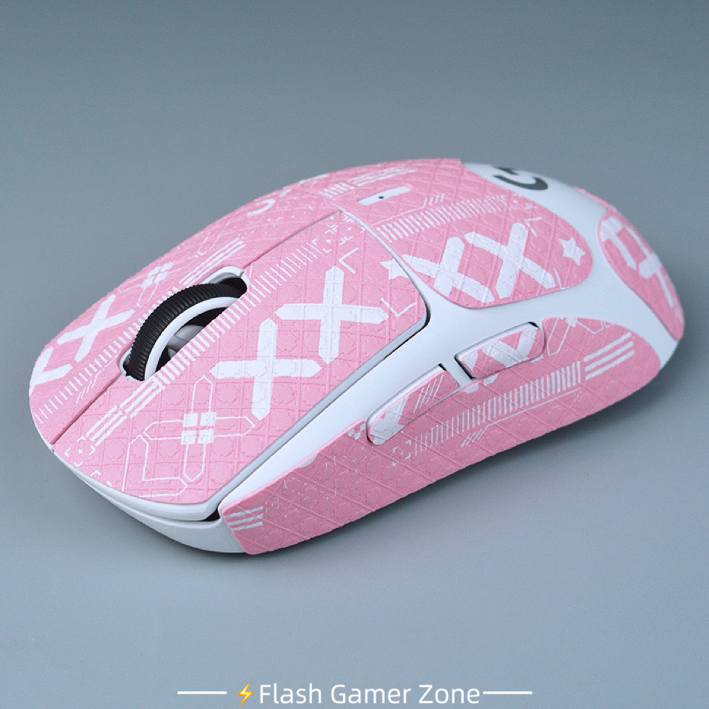 Flash Gamer Zone Mouse Anti-slip Stickers for Logitech GPW2/3