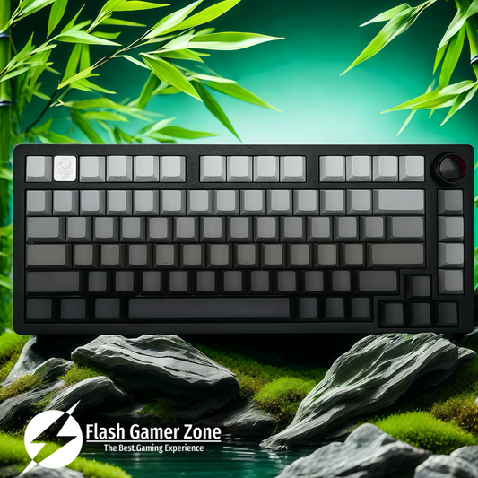 Flash Gamer Zone Side-Engraved Keycaps （Heat-sublimation PBT keycaps）