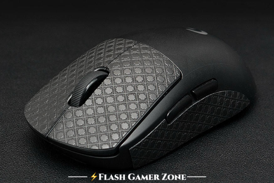 Flash Gamer Zone Mouse Anti-slip Stickers for Logitech GPW1